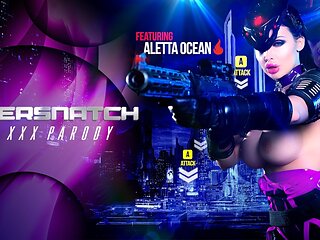 Oversnatch: A Xxx Parody With Aletta Ocean, Danny D - Brazzers