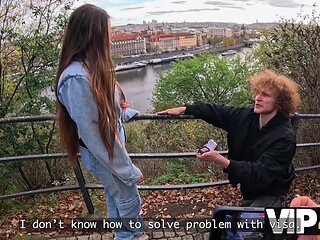 Amateur GF gives tight European pussy and nice tits blowjob