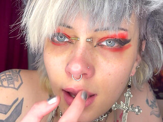 Cum Inside My Clamped Piggy Nose! JOI Nose Fetish