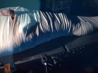 medical play fun, mummification, needle cbt and electro