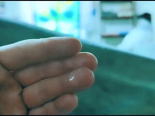POV - Wet pussy gets fingered and cum drips