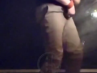 Pee Desperation Challenge Clothed Amateur Boy Got His Hands Tied up to Prevent Him to Piss