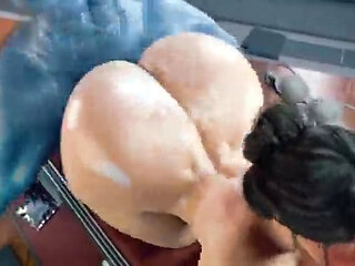 Hentai Ai monster cock