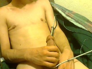 Transgirl Absent-mindedly Masturbating While Watching TV (no Cumno Sound)