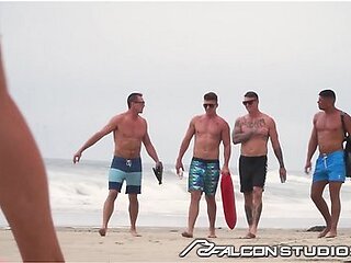 FalconStudios - Handsome Jock Sufers Fucking Hard After A Day At The Beach