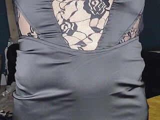 Glove fetish jerk off