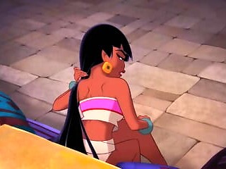 Chel's sultry moments on the road to El Dorado 2000