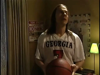 Hot blonde cheerleader gets banged by a dude