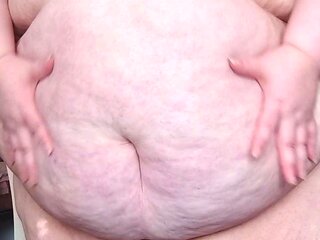 Amateur striptease and Solo masturbation