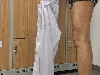 Lockerroom boner