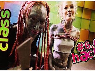 Shibari Tutorial - & Tricks And Hacks - How To Bondage Masterclass - Petite Blonde And Lily Lu