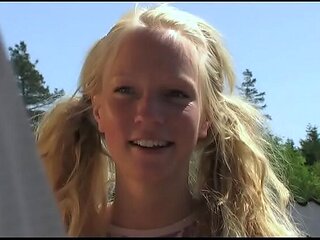 Blonde Swedish Teen Felicia Brottom Gets Fucked Hard