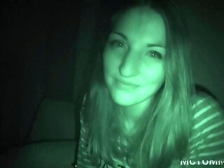 Hot Spanish teen exgf fucking in nightvision