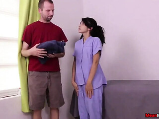Innocent Teen Sadie Pop Femdom Handjob Surprise