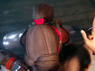 Jessie Rasberry Blowjob Facial red Lipstick