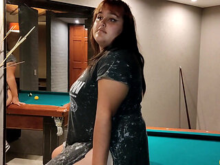 I let my butt get ripped after losing a pool game, they make me cum several times!!