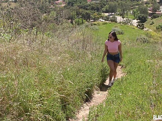 Blacks on Blondes - Madison Wilde Takes Big Cock After Big Hike