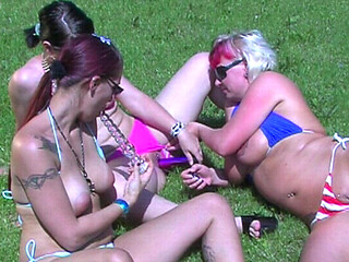 Summer Party in the Lesbian Club