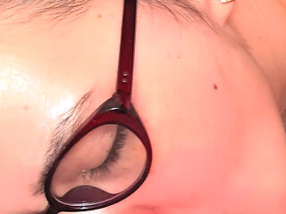 Full Vip Scene with Miss Rush in Stylish Glasses Makes the Best