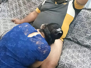 Malayali nurse massage a big cock  happy ending handjob (big cumshot)