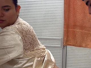 My Stepsister Caught Me Watching Her in the Shower and She Makes Me Her so as Not to Snitch on My Stepfather