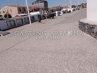 Casting Arianna first Anal