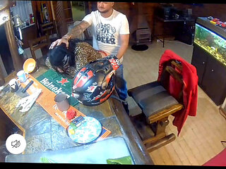 Caught my wife cheating with exstreme motocross rider on the RING camera