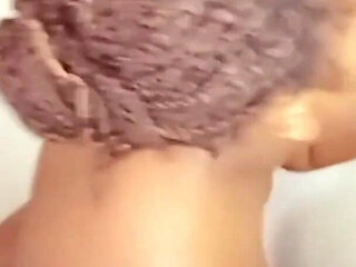 Ebony model Bagzkizz and her dildo's