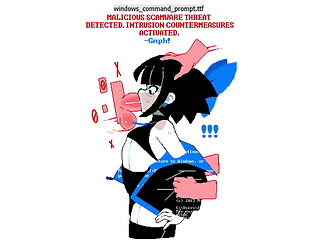 Windows virus gets countered by antivirus software (Original Artist: dizzyspells)
