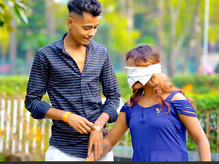 Indian Desi Threesome Step Stepbrother Made His Step Stepsister Have Hardcore Sex with Friend in Hotel Video