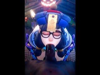 cosplay blowjob big dick BDSM Ntr sexy Officer want to drink cum 3d hentai asmr voice over sex public asmr