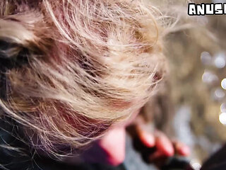 Outdoor Beach POV Blowjob - Sloppy by the Waves