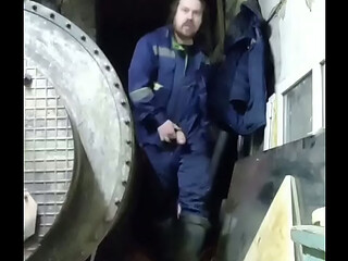 A shot of hot cum from a hard cock of a Russian gay!