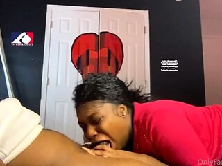 Hot Black Maid Does Some Webcam Black and Ebony