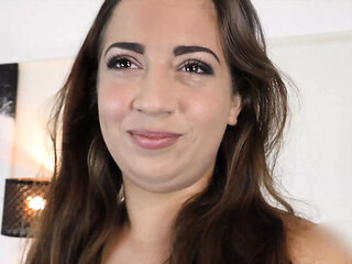 Tanned UK Teen Gags on RealTobyDick's Huge Cock - Deep Throat POV Face Fuck