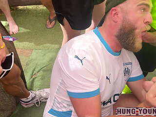 MASS POOL PARTYDE-SPUNKING EVERY COCK DRAINED DRY