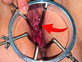 Ladytwitti Extreme Close Up Peehole Fuck & Cervix Dildo Insertion - Brutal 4K BDSM