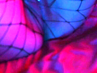 Sensual Touch: Rubbing My Pussy in Sexy Fishnets
