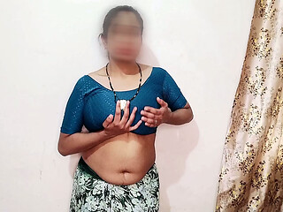 Urfi Bhabhi PINK Pussy Fingering with Saree Removing Dirty Hindi Audio