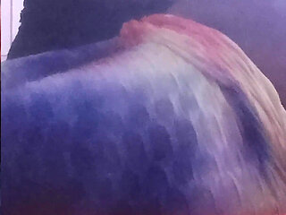 My Step Mother Asks Me for a Massage on Her Big Ass and I Cant Resist, Spilling All My Semen Over Her Big Black Ass.