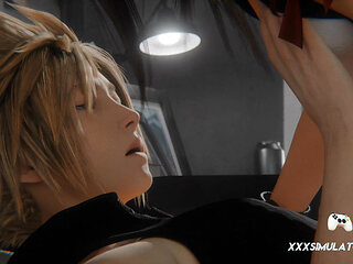 Tifa & Cloud: Call Back Later (4k) (Aries Possession)