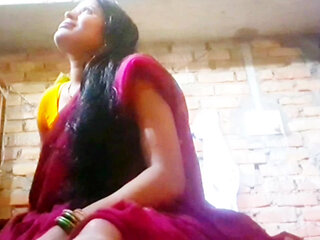 Indian cheating Wife real Indian bur chudai video for her