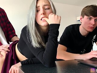 Eva Elfie's Blonde Betrayal in a Steamy POV Affair