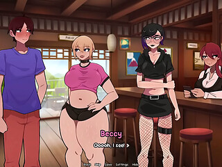 Goth Girl and Chubby Girl - Bubbles and Babes part 19