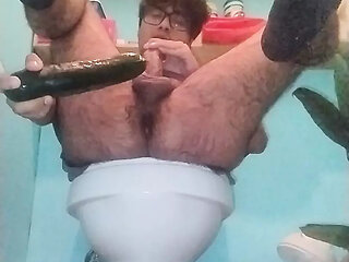 Heterocurious Tastes Thick Cucumber And Ends Up With Broken Ass
