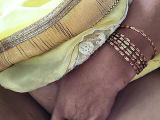 Kitchen Handjob Fun with Busty Indian MILF - Naughty Desi Titty Fucking Part 1