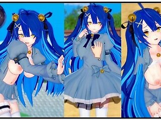 [hentai Game Koikatsu! ]have Sex With Big Tits Vtuber Amamiya Kokoro.3dcg Erotic Anime Video
