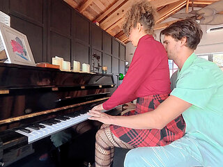 I Fucked Cum Onto My Piano Teacher