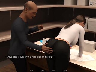 Stepsister Love Office Old Boss