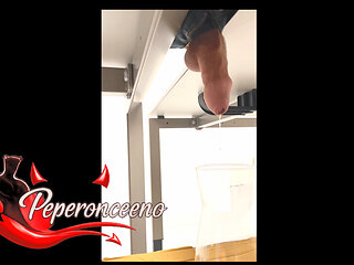 Soft cock pisses for you incl. precum compilation